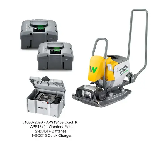 Wacker Neuson APS1340e Quick 14 Kit Compactor Brand New