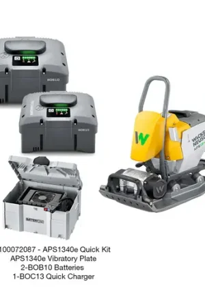 Wacker Neuson APS1340e Quick Kit Compactor In Demand